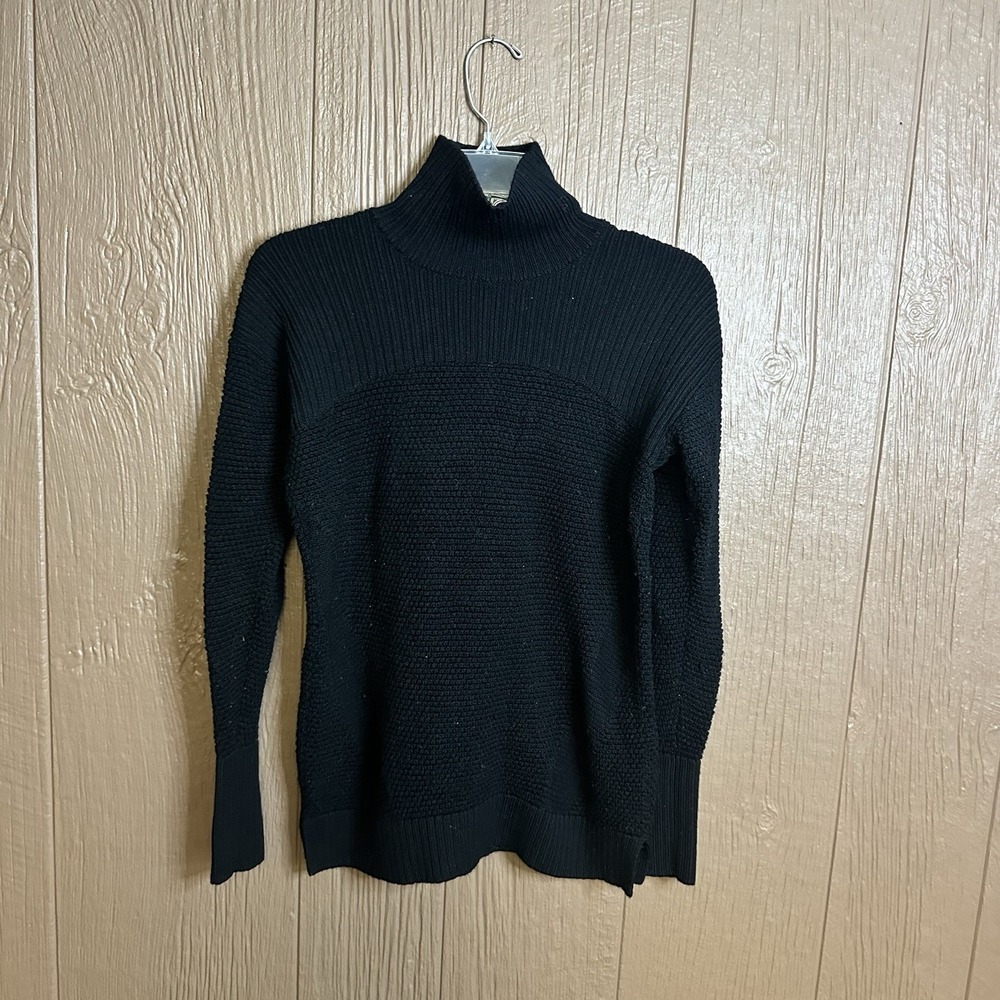Lululemon Size 4 Women's Warm And Restore Merino Wool Pullover Sweater In Black